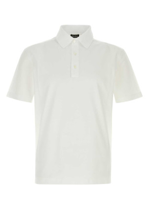 White piquet polo shirt ZEGNA (RUH348A3H794)