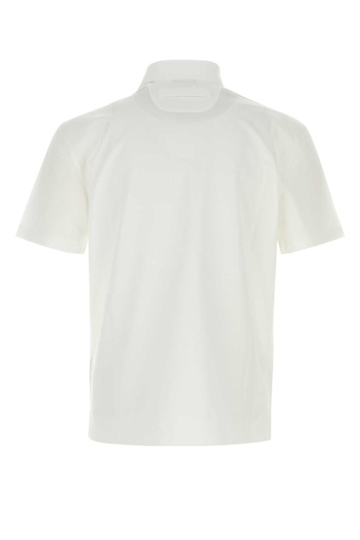 White piquet polo shirt ZEGNA (RUH348A3H794)