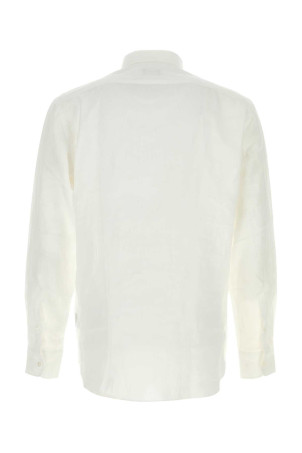 White linen shirt ZEGNA (RUHX31A3SRO3)