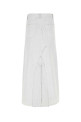 White denim skirt MAISON MARGIELA (SI0MA0003S30561)