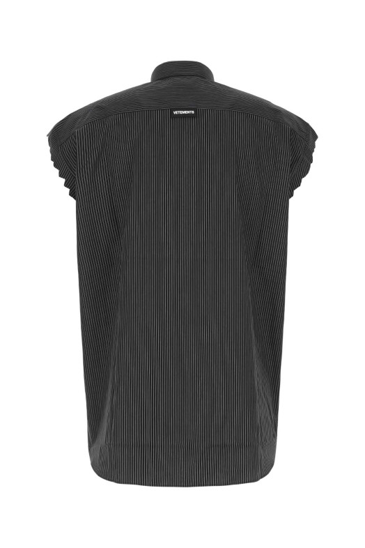 Ribbed poplin shirt VETEMENTS (UE52SH100B)