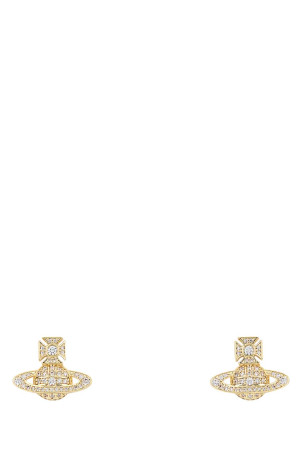 Embellished metal Carmela earrings VIVIENNE WESTWOOD (6201033A02R102SM)