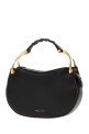 Black leather mini Wishbone handbag Black ALEXANDER MCQUEEN (8746101HBCA)