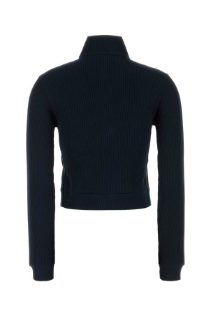 Midnight blue jersey sweatshirt GUCCI (875656XJHYN)