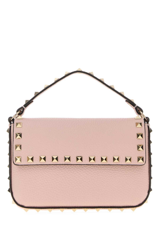 Pink leather Rockstud handbag VALENTINO GARAVANI (9W2P0W07VSH)