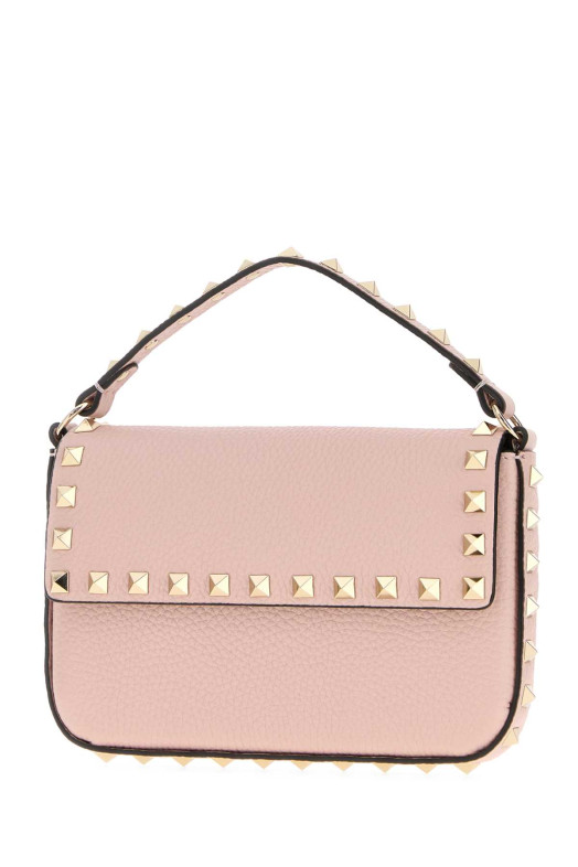 Pink leather Rockstud handbag VALENTINO GARAVANI (9W2P0W07VSH)