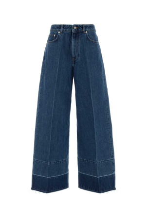 RAW EDGE WIDE LEG DENIM TROUSERS GIVENCHY (BW51BJ518U)