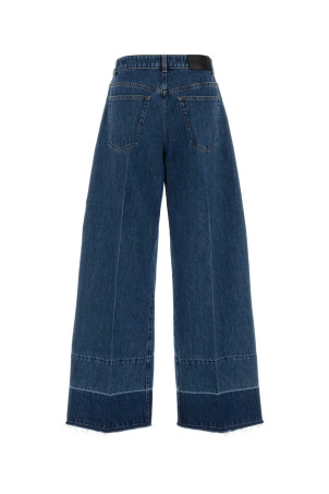 RAW EDGE WIDE LEG DENIM TROUSERS GIVENCHY (BW51BJ518U)