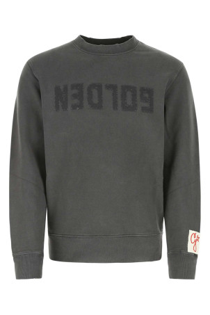 Dark grey cotton sweatshirt GOLDEN GOOSE DELUXE BRAND (GMP01223P000642)