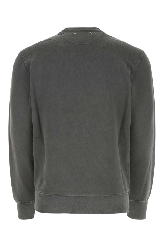 Dark grey cotton sweatshirt GOLDEN GOOSE DELUXE BRAND (GMP01223P000642)