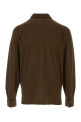 Chocolate piquet polo shirt TOM FORD (JPL019JMS032)