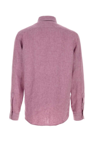 Tyrian purple linen shirt ZEGNA (RUHX51A3SRF13)