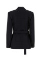 Embroidered wool blazer Brown LOEWE (S359Y03XAB)
