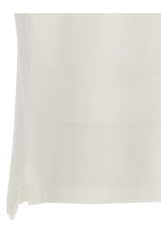 Поло с логотипом, белого цвета POLO RALPH LAUREN 710548797001