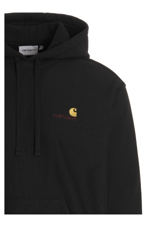 'American Script' hoodie Black