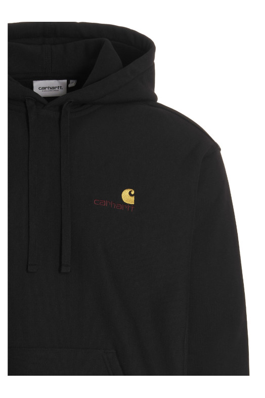 'American Script' hoodie Black