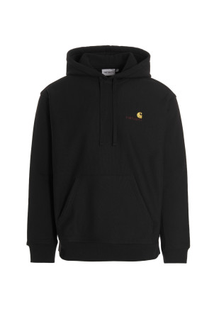 'American Script' hoodie Black