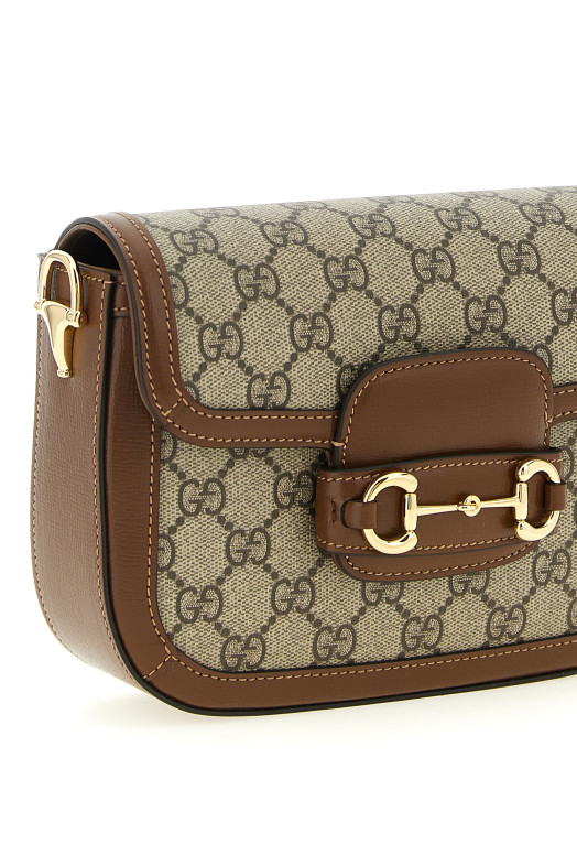 'Gucci Horsebit 1955' shoulder bag Beige