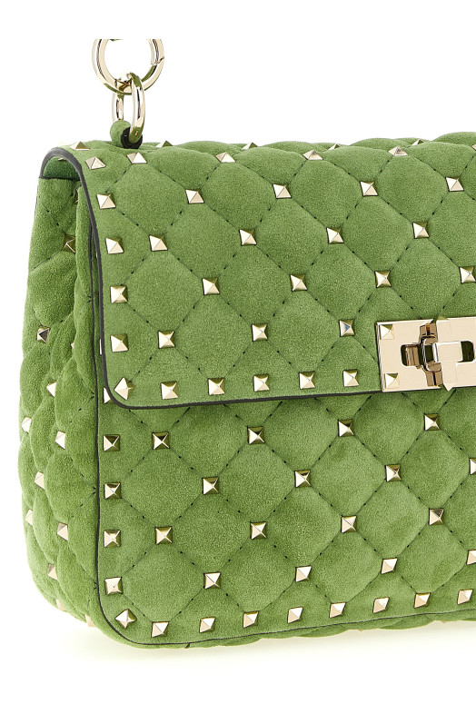 Сумка через плечо Valentino Garavani «Rockstud Spike», зеленая W2B0122KQQNPO