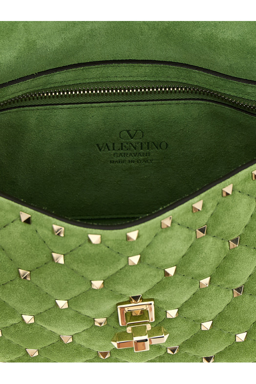 Сумка через плечо Valentino Garavani «Rockstud Spike», зеленая W2B0122KQQNPO