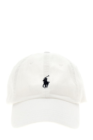 Біла кепка з вишитим логотипом POLO RALPH LAUREN 710548524011
