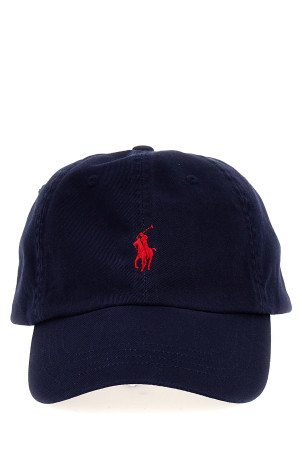 Кепка с вышитым логотипом, синяя POLO RALPH LAUREN 710548524014
