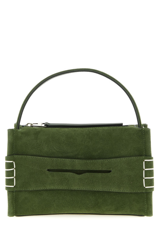 Маленькая сумочка «Loafer» зеленого цвета HB0762LA0364575