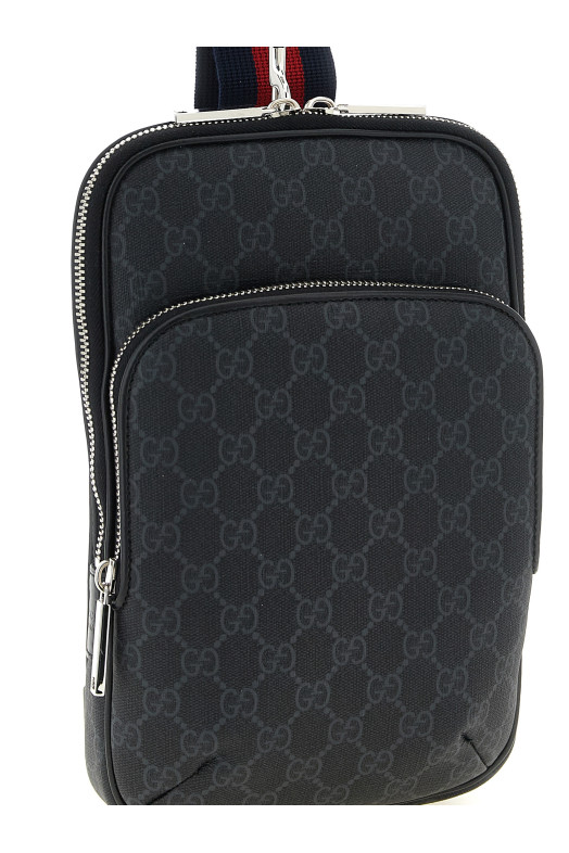 'GG' small crossbody bag Black