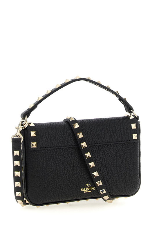 Valentino Garavani 'Rockstud' mini handbag Black