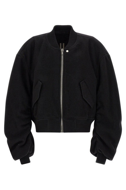 'Secchia Flight' bomber jacket Black