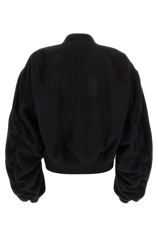 'Secchia Flight' bomber jacket Black