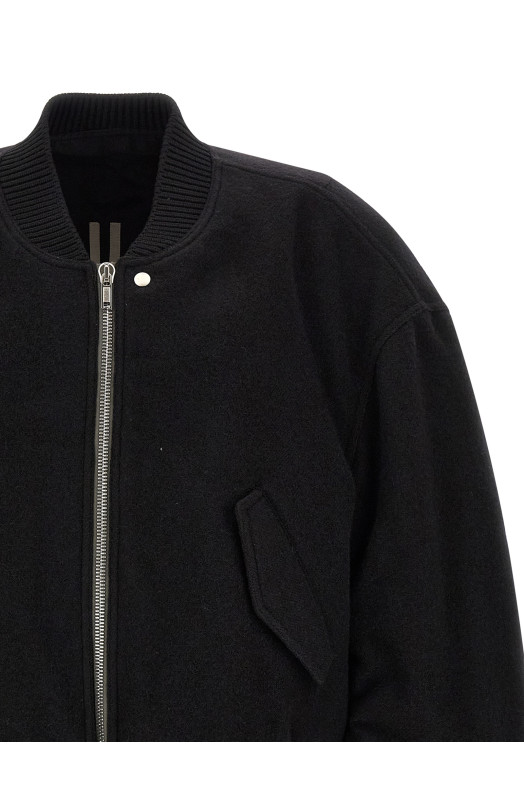'Secchia Flight' bomber jacket Black