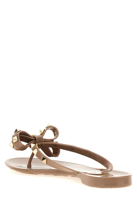 Сандалии-босоножки Valentino Garavani «Rockstud», розовые W2S0552PVSP45