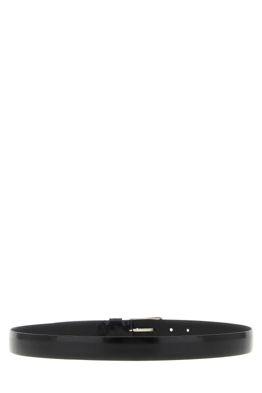 Leather belt Black
