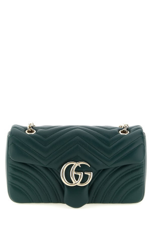 'GG Marmont' medium shoulder bag Green