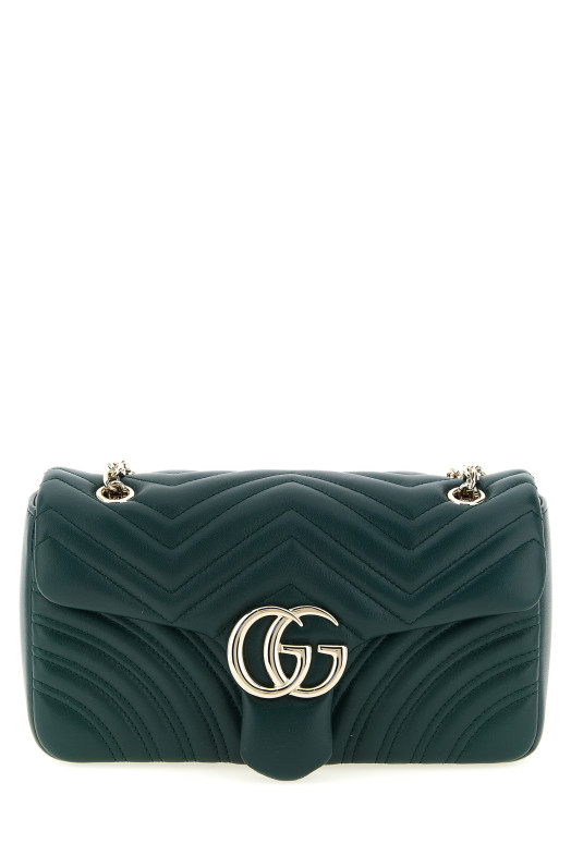 'GG Marmont' medium shoulder bag Green