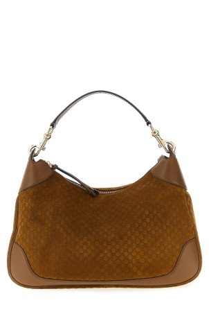 'Gucci B' medium shoulder bag Brown