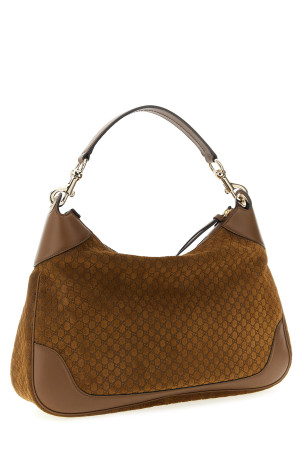 'Gucci B' medium shoulder bag Brown