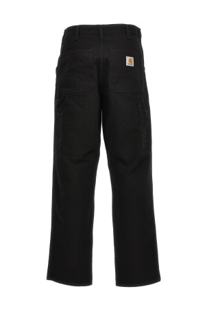 Брюки с одним коленным швом, черные CARHARTT WIP I0314978902
