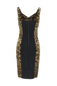 'Leopardo' corset dress Multicolor