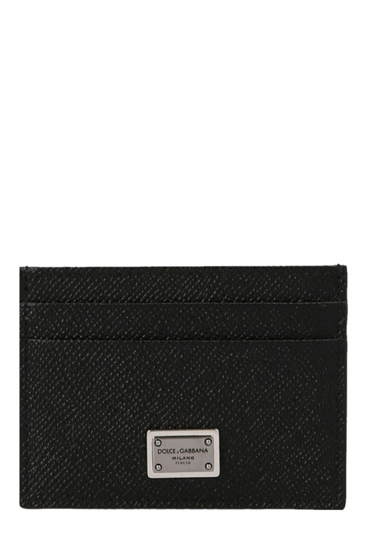 Карточка с логотипом, черная DOLCE & GABBANA BP0330AG21980999