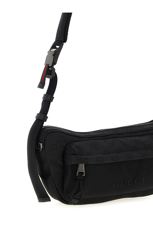 Большая поясная сумка «Gucci Nexus», черная 838929FAD761047