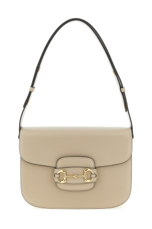 Средняя сумка через плечо «Gucci Horsebit 1955», бежевая 6022041AAV59511