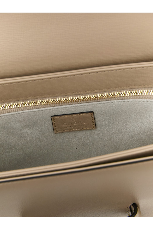 'Gucci Horsebit 1955' medium shoulder bag Beige
