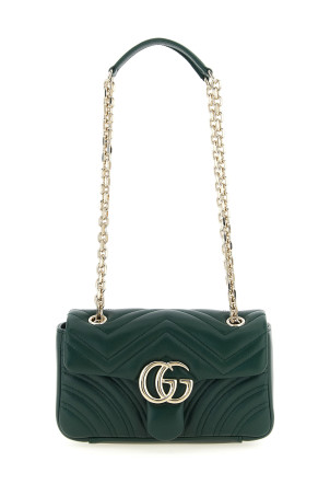 'GG Marmont' small shoulder bag Green