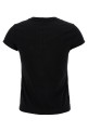 'Cropped Level T' T-shirt Black