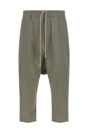 'Drawstring Cropped' pants Gray