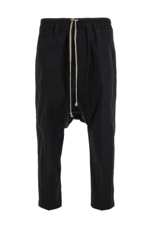 'Drawstring Cropped' pants Black