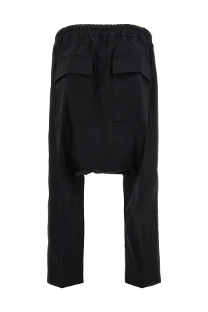 'Drawstring Cropped' pants Black