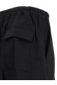 Брюки «Drawstring Cropped» черного цвета RU02F4381TE09